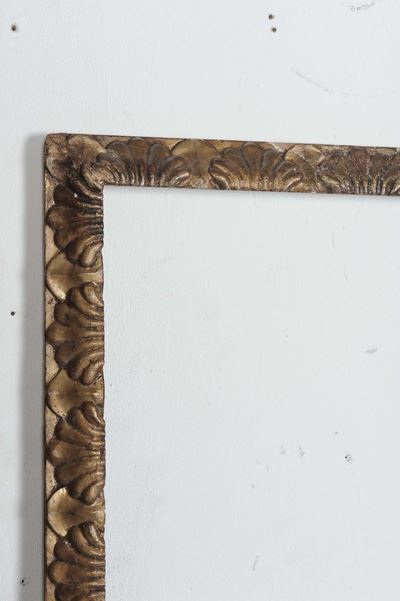 Cornice in Legno Intagliato e Dorato, XIX Secolo