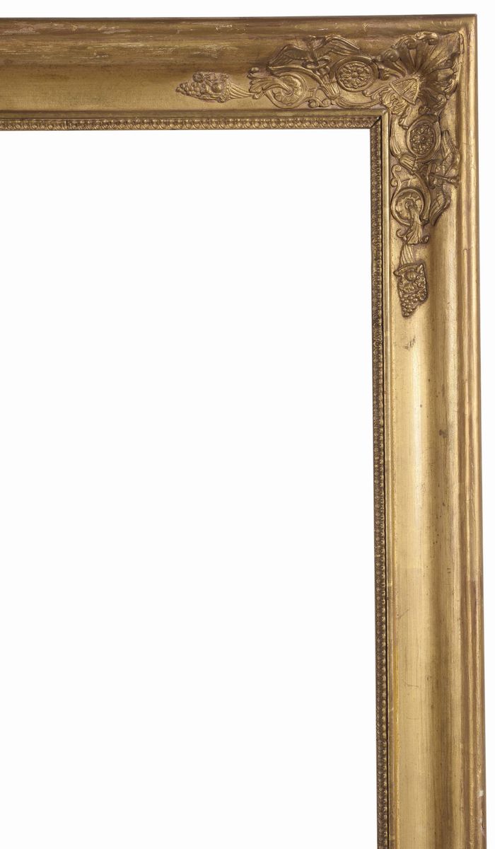 Cornice in Legno Dorato, XIX Secolo