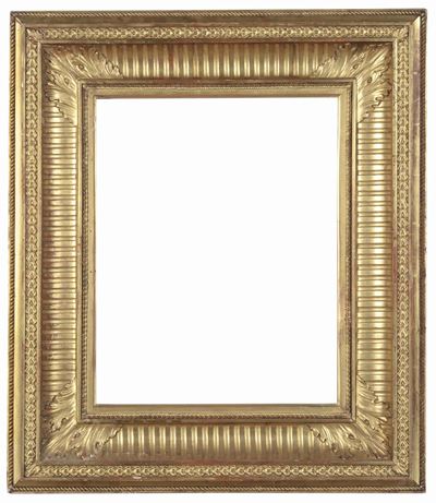 Cornice in Legno Dorato, XIX Secolo