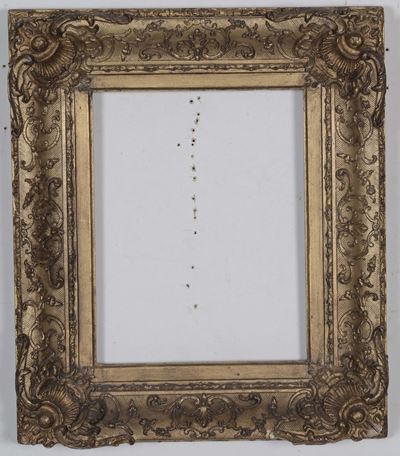 Cornice in Legno Dorato, XIX Secolo