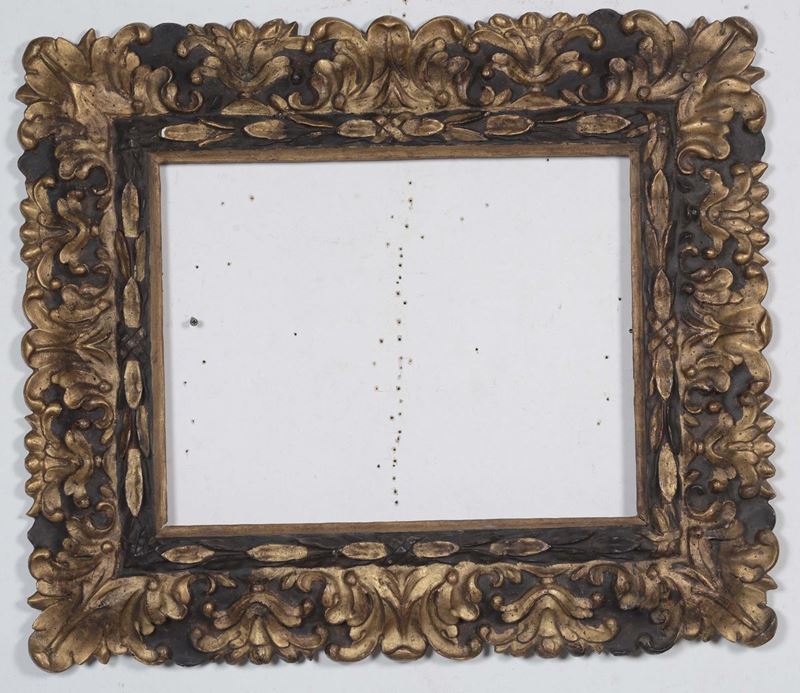 Cornice in legno dorato, XVII secolo  - Auction Antique Frames - Cambi Casa d'Aste