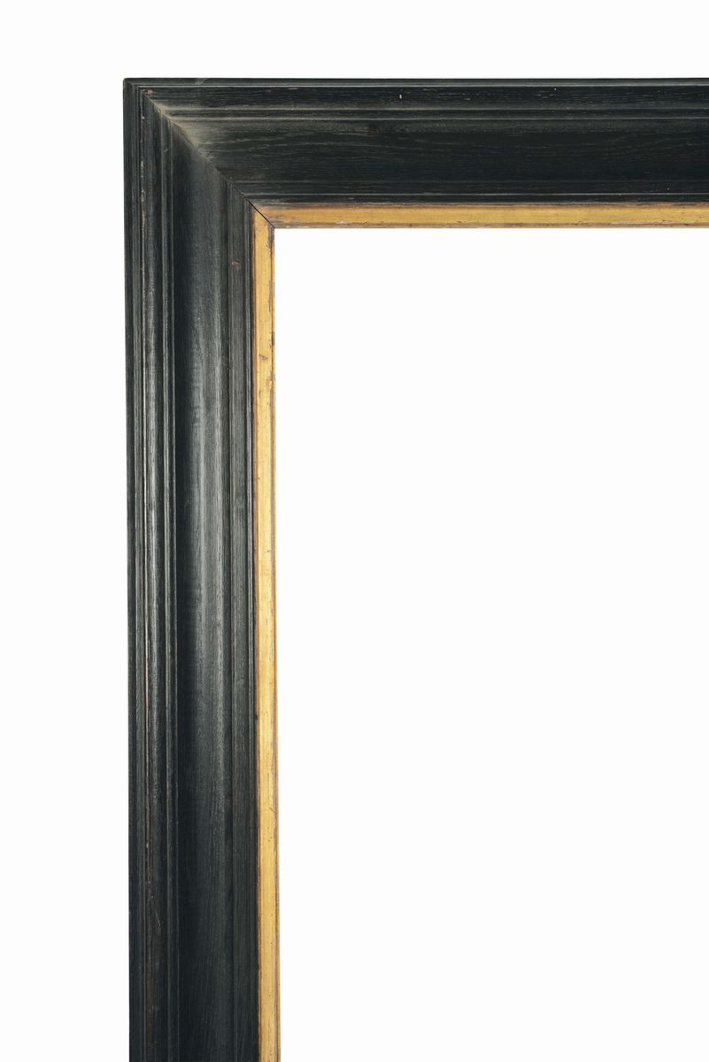 Cornice in Legno Ebanizzato, XIX Secolo
