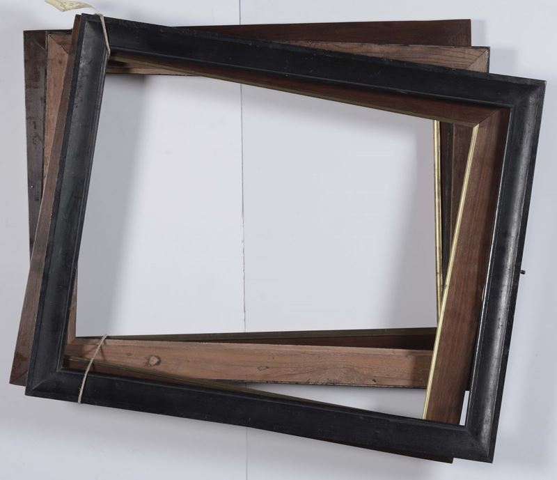 lotto di quattro cornici  - Auction Antique Frames - Cambi Casa d'Aste