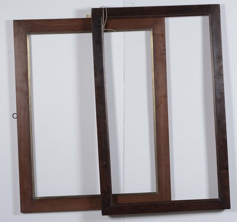 Lotto di due cornici  - Auction Antique Frames - Cambi Casa d'Aste