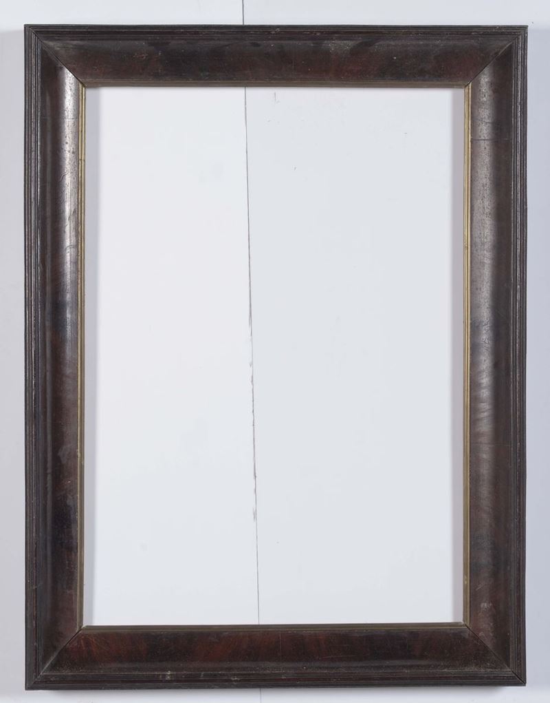 Cornice in legno di noce, XIX secolo  - Auction Antique Frames - Cambi Casa d'Aste