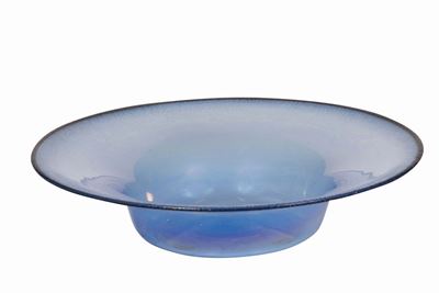 Centrotavola Murano Celeste