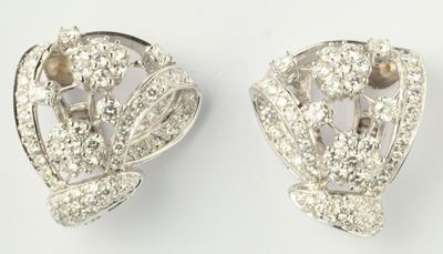 Orecchini a Clips con Diamanti Taglio Brillante