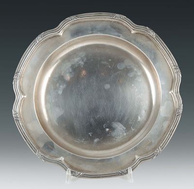 Piatto in Argento Sbalzato, Russia 1837