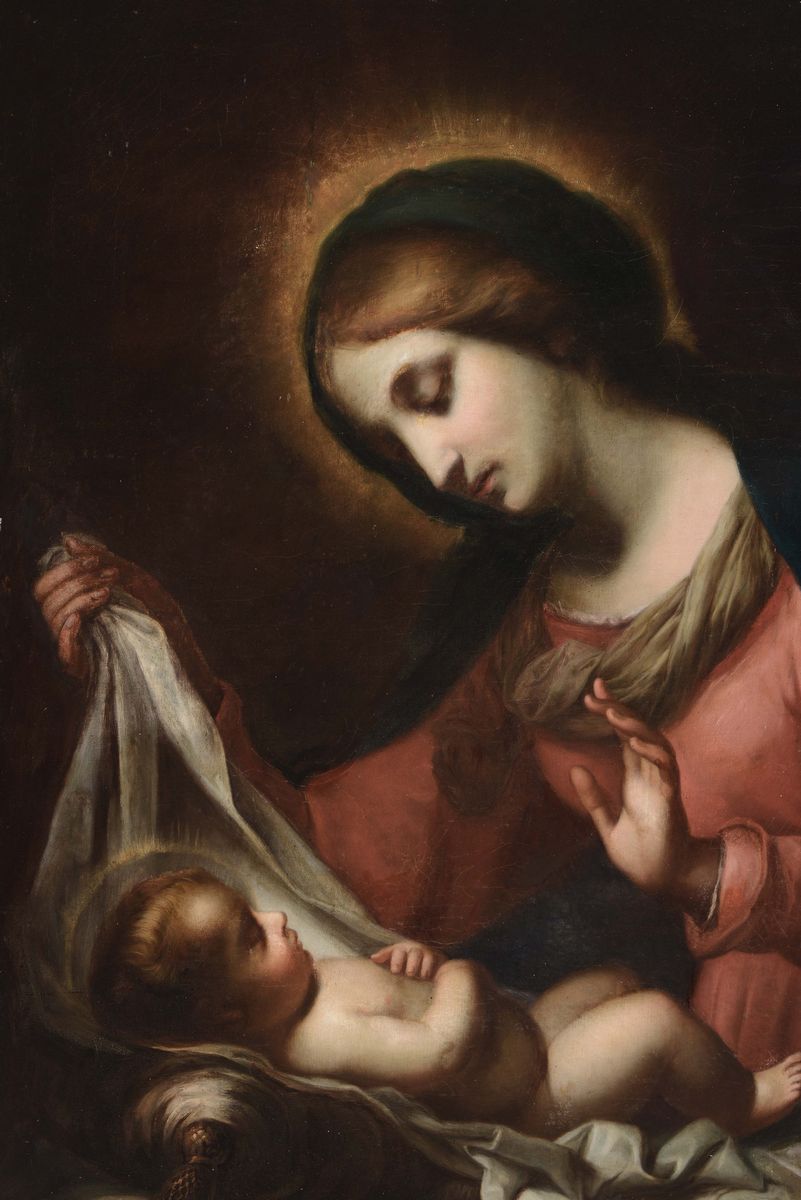 Scuola Italiana del XVIII-XIX Secolomadonna Col Bambino