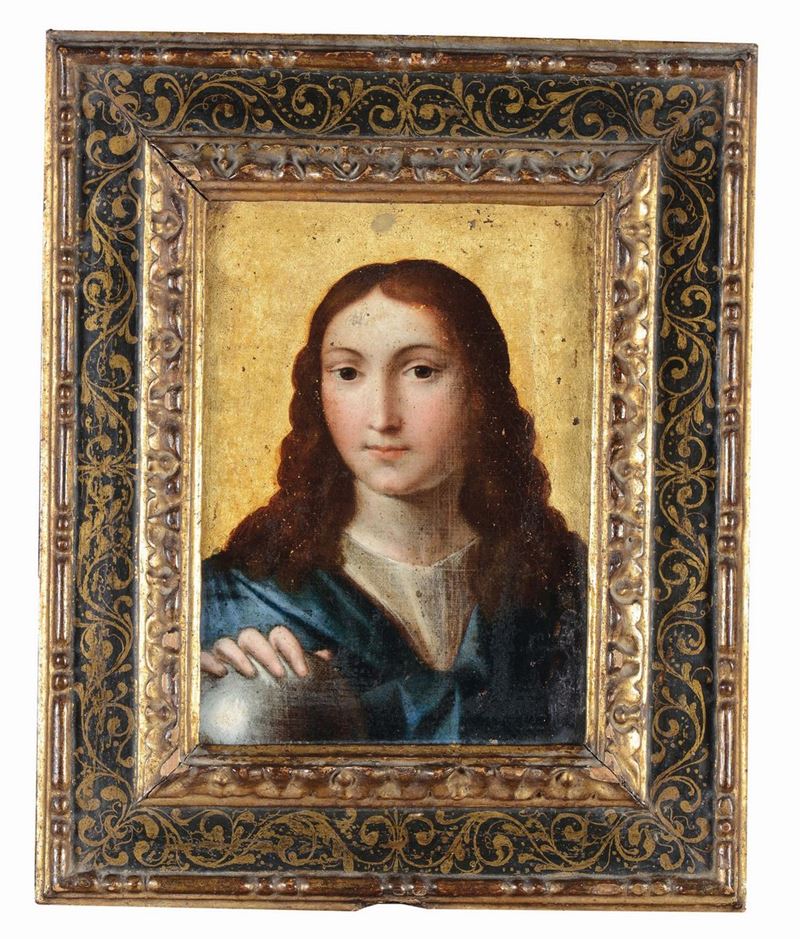 Scuola italiana del XVII secolo Busto di Cristo  - Auction Old Masters Paintings - Cambi Casa d'Aste