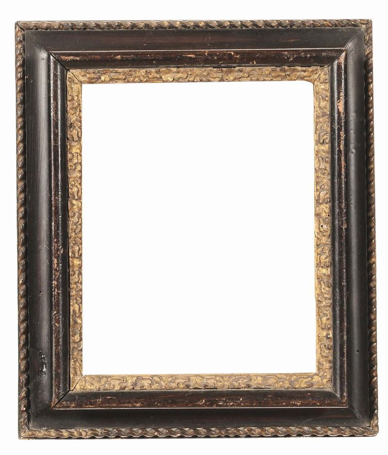 Cornice a cassetta nera, Toscana XVI secolo  - Auction Antique Frames - Cambi Casa d'Aste