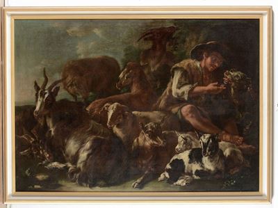 Domenico Brandi (1683-1736)pastore con Gregge