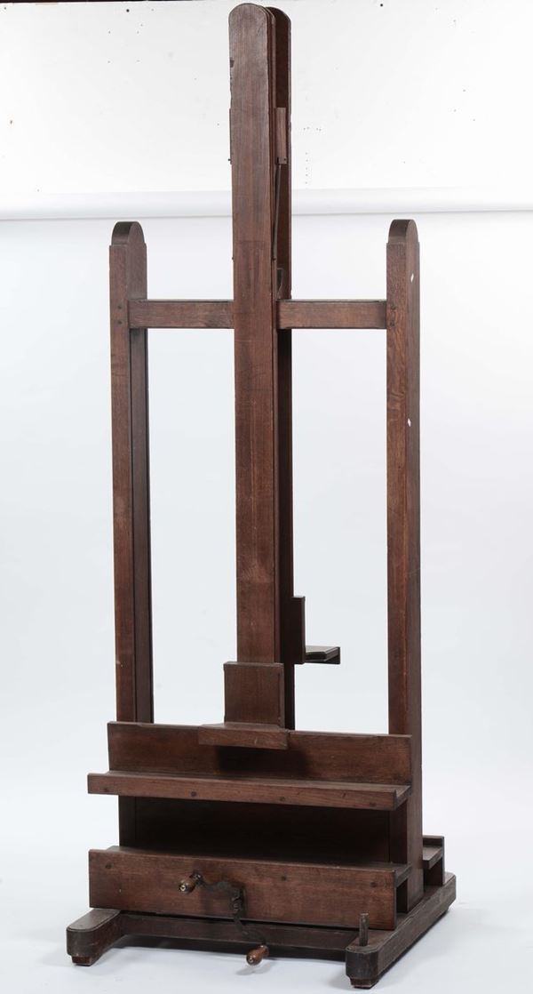 Cavalletto in legno timbrato Bourgeois