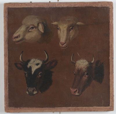 Francesco Londonio (milano 1723-1783), Cerchia Diteste di Animali
