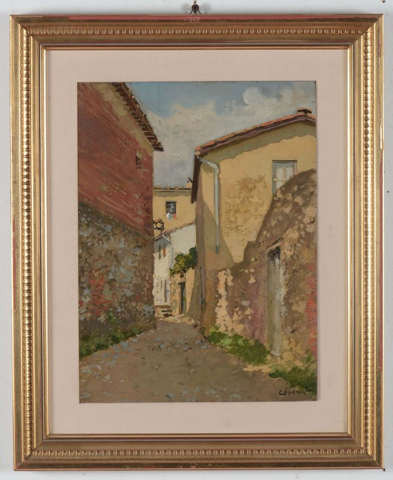 Carlo Passigli (1881-1953) Paesaggio  - Asta Dipinti del XIX e XX secolo - Cambi Casa d'Aste