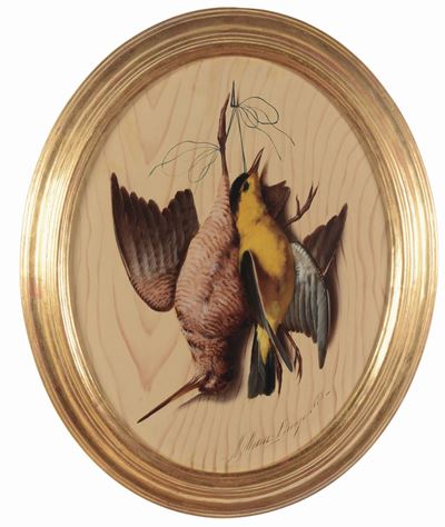 Michelangelo Meucci (1840-1909)cacciagione Appesa, 1874-1877