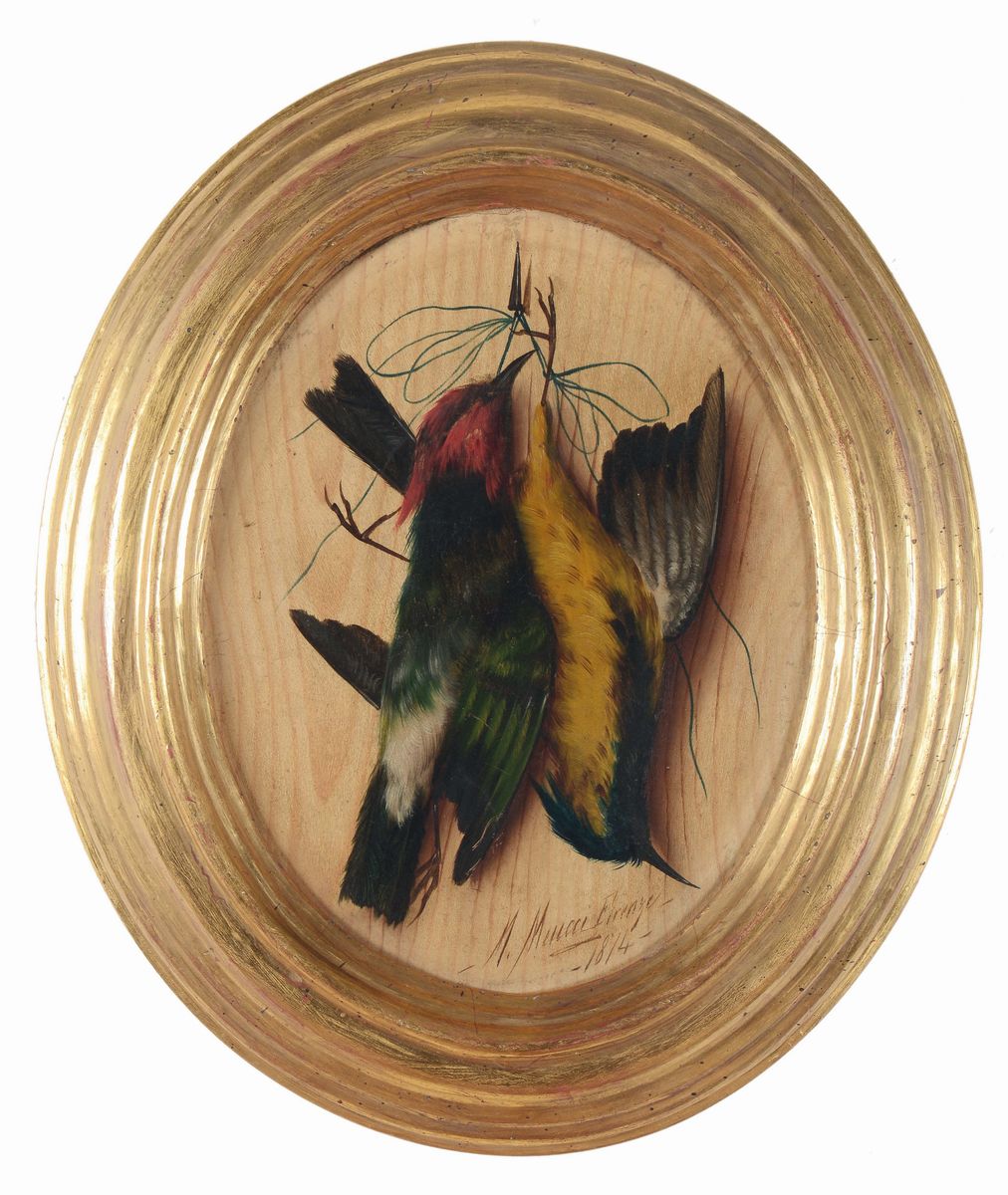 Michelangelo Meucci (1840-1909)cacciagione Appesa, 1874