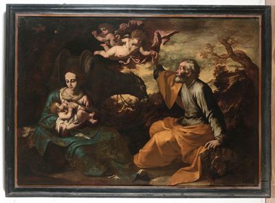 Juan Dò (jativa 1604 - Napoli 1656), Già Maestro Dell'annuncio ai Pastoririposo nella Fuga in Egi...
