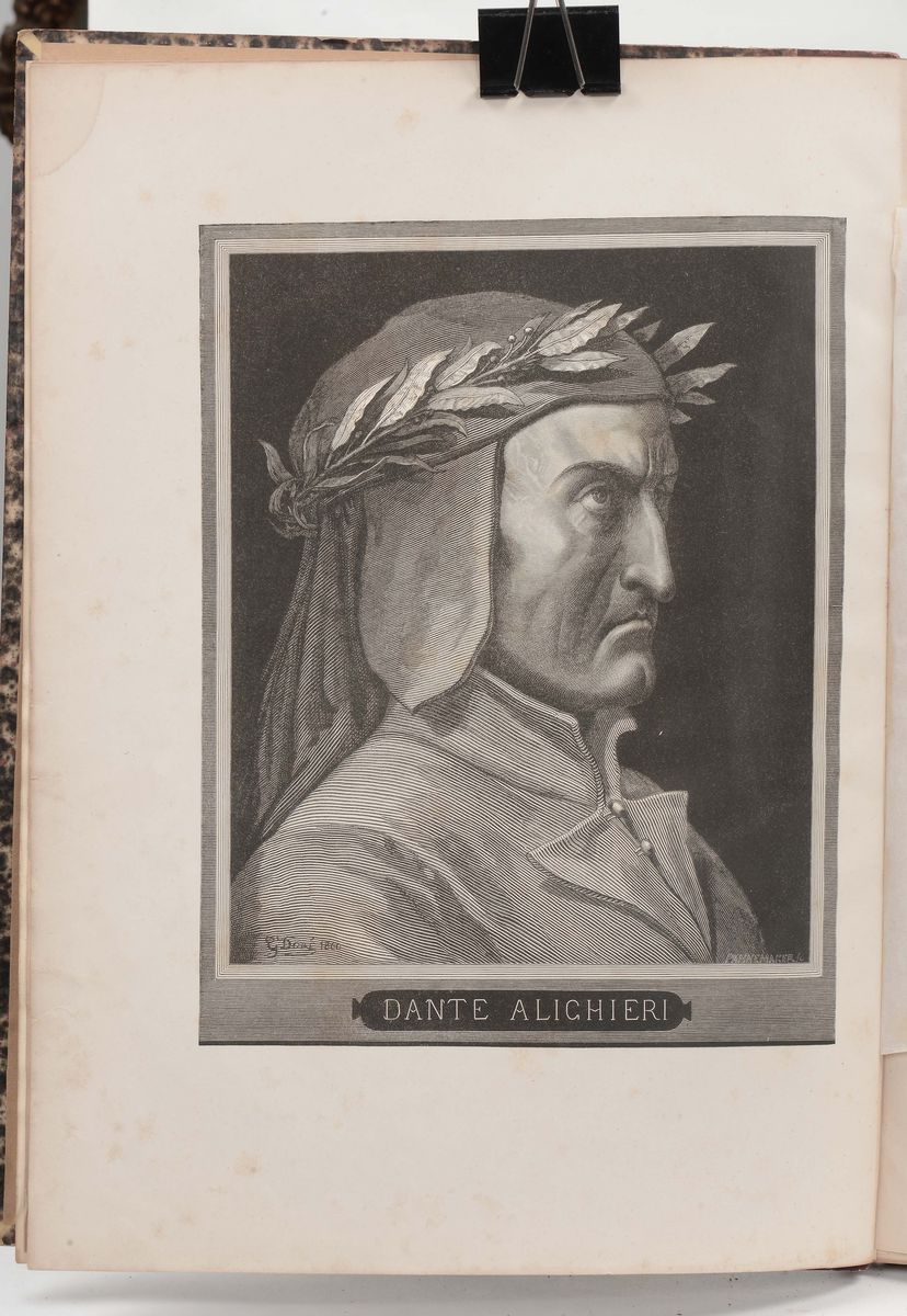 Dante Alighieri/gustave Doréla Divina Commedia.. Illustrata da Gustavo Doré per la Cura di Eugeni...