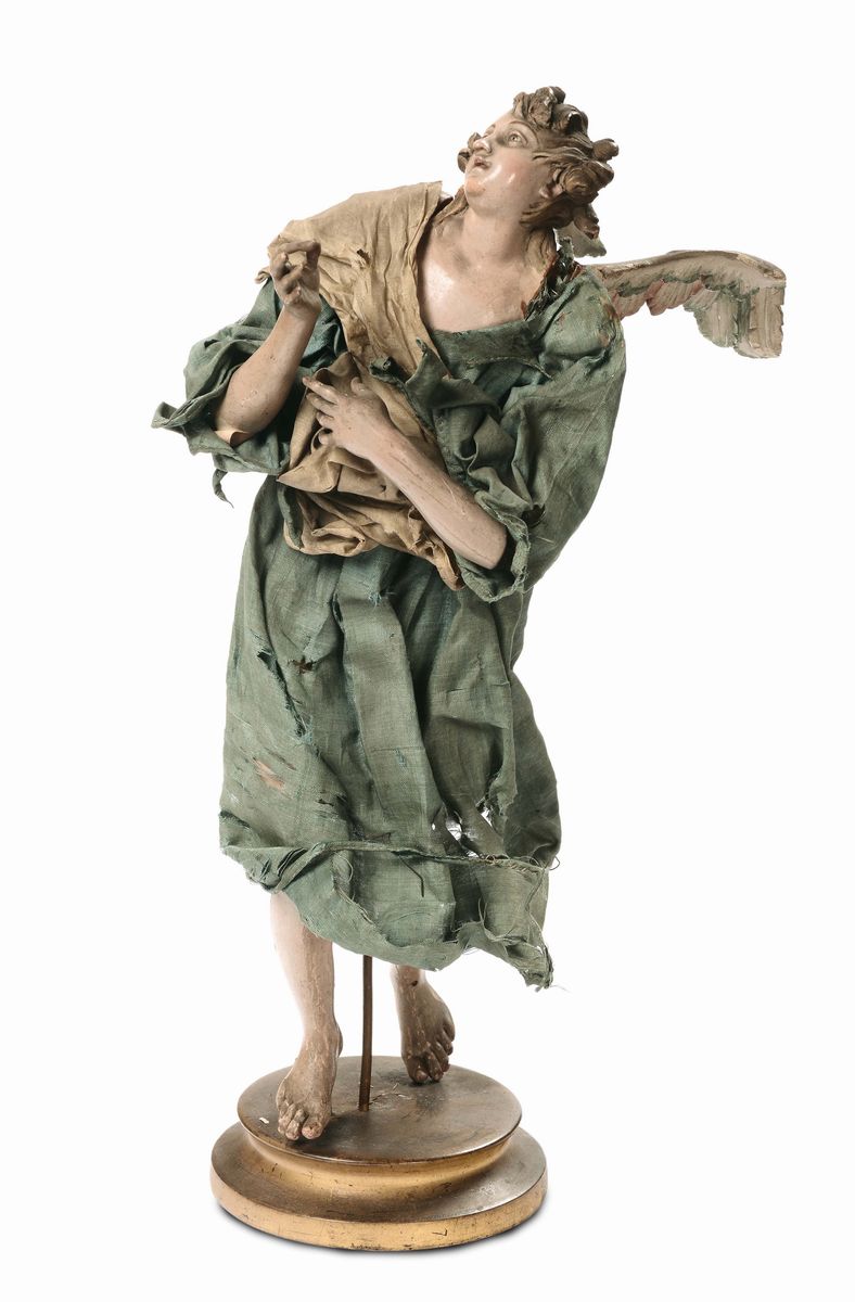 Angelo con Veste Azzurra, XIX Secolo