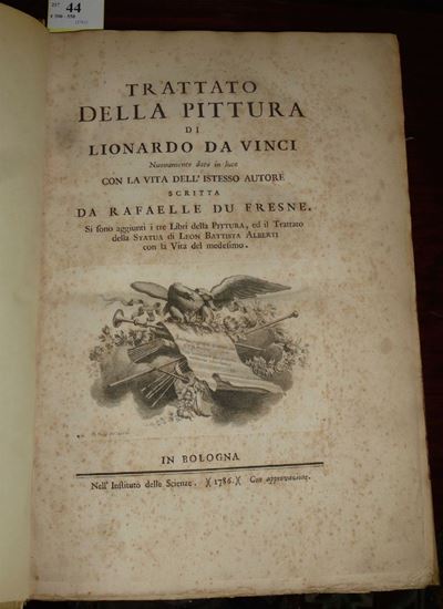 Leonardo da Vincitrattato della Pittura di Lionardo da Vinci Nuovamente Dato in Luce con la Vita ...