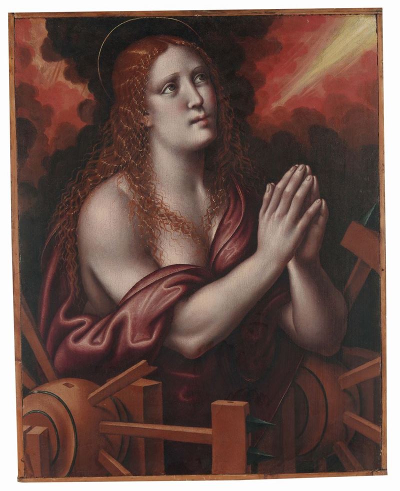 Giampietrino (1495-1540), attribuito a Maddalena penitente  - Asta Dipinti Antichi - Cambi Casa d'Aste
