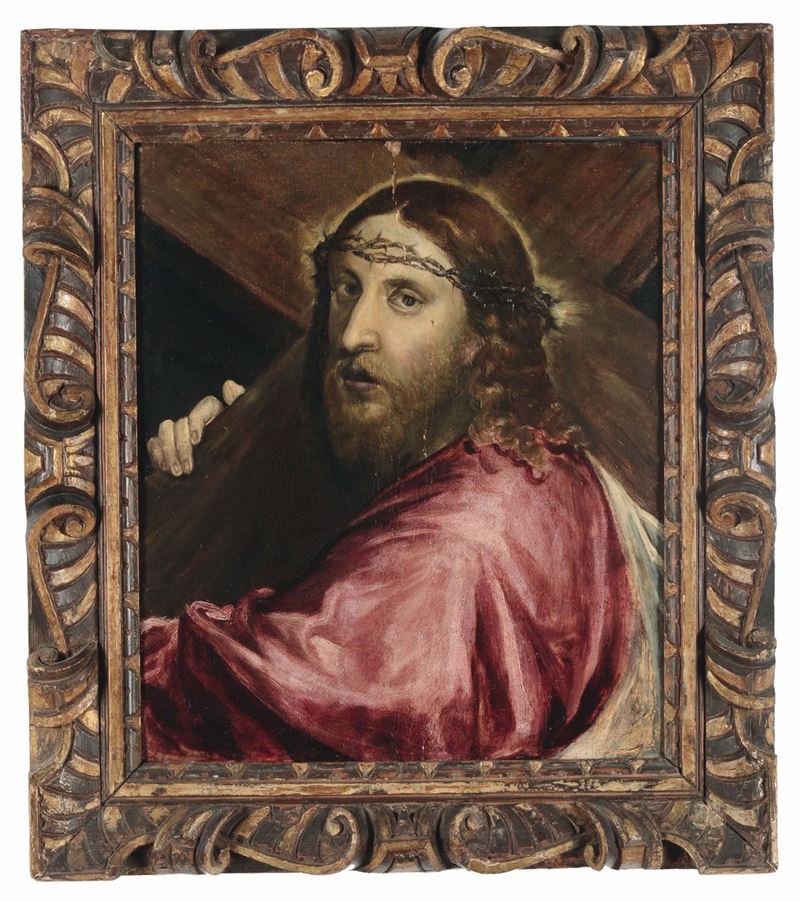 Scuola veneta del XVI secolo Cristo  - Auction Old Masters Paintings - Cambi Casa d'Aste