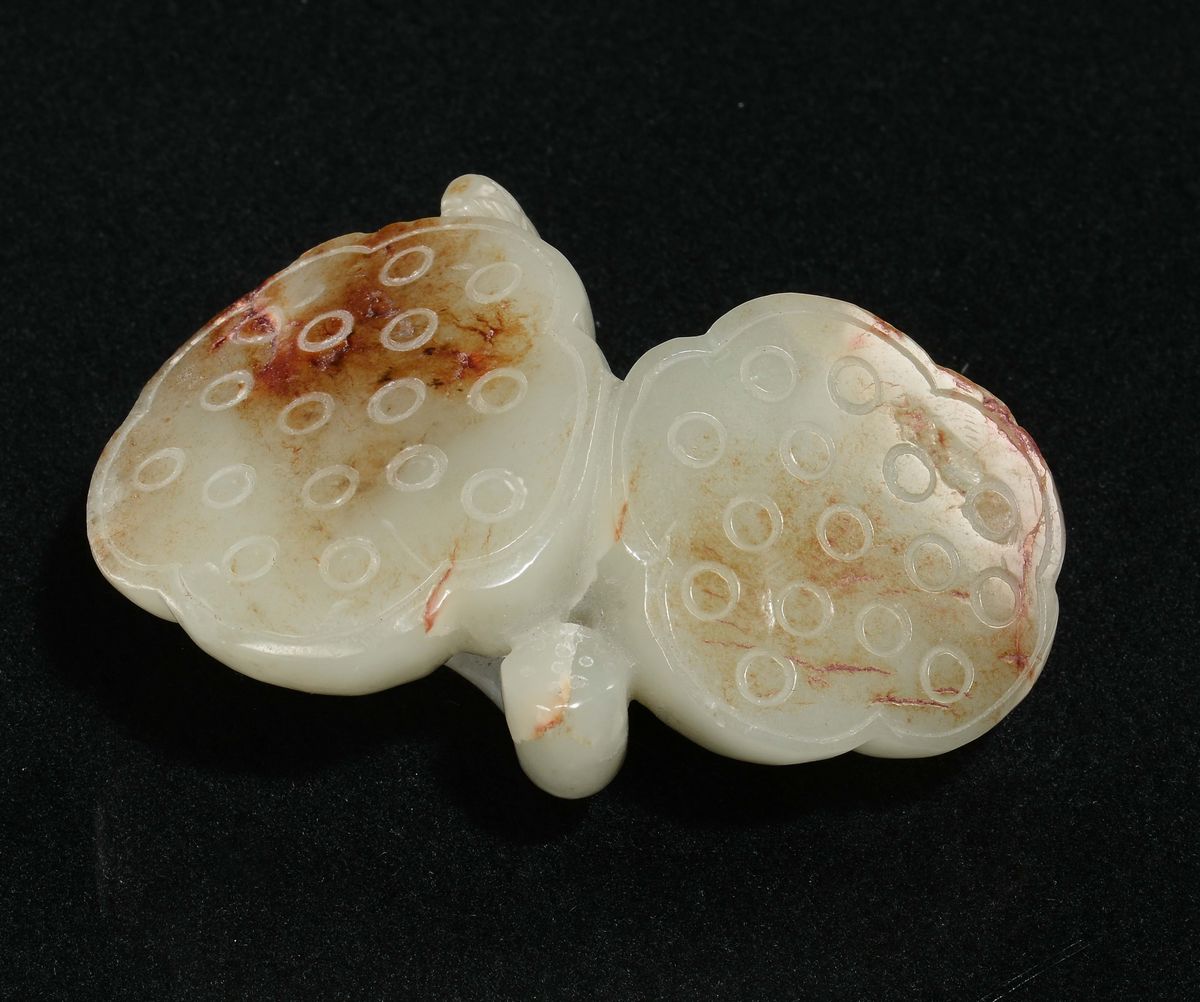 Gruppo in Giada Celadon Scolpita a Guisa di Pomodori, Cina, Dinastia Qing, XIX Secolo