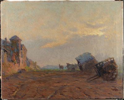 Roberto Borsa (1880-1965)paesaggio