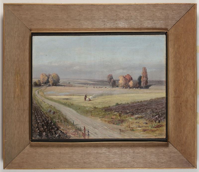 Anonimo russo del XIX secolo Viale  - Auction Fine Arts from refined private house - Cambi Casa d'Aste