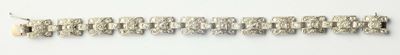 Bracciale con Diamanti Huit- Huit e Diamanti di Vecchio Taglio