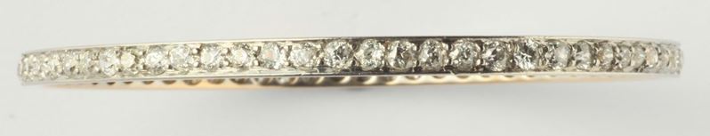 An old cut diamond bangle  - Auction Fine Jewels - I - Cambi Casa d'Aste