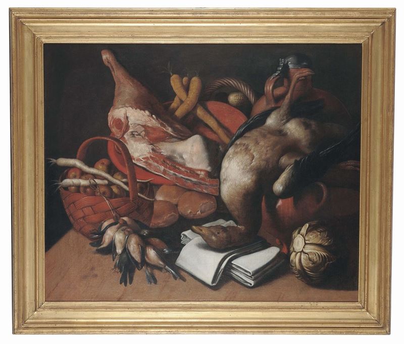 Scuola Lombarda del XVIII secolo Natura morta con cacciagione  - Auction Fine Art Selection - II - Cambi Casa d'Aste