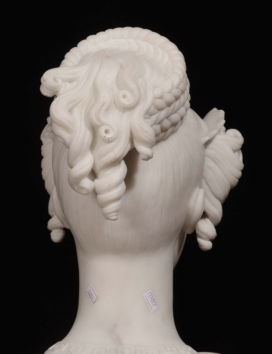 Antonio Moccia (1805-1865)busto di Maria Teresa Regina D’asburgo, 1833