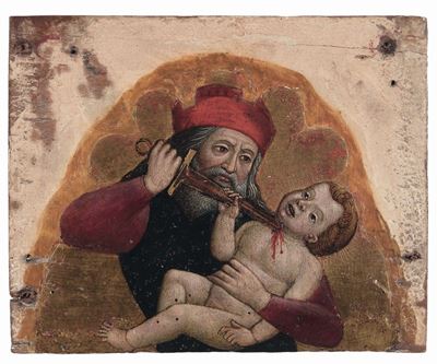Scuola Lombarda Dell'inizio del XVI Secolosan Simonio e Santa Martire