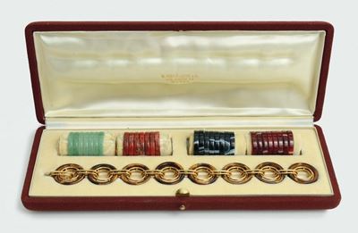 Bracciale a Cerchi Intercambiabili in Pietra Dura. Due Cerchi Mancanti