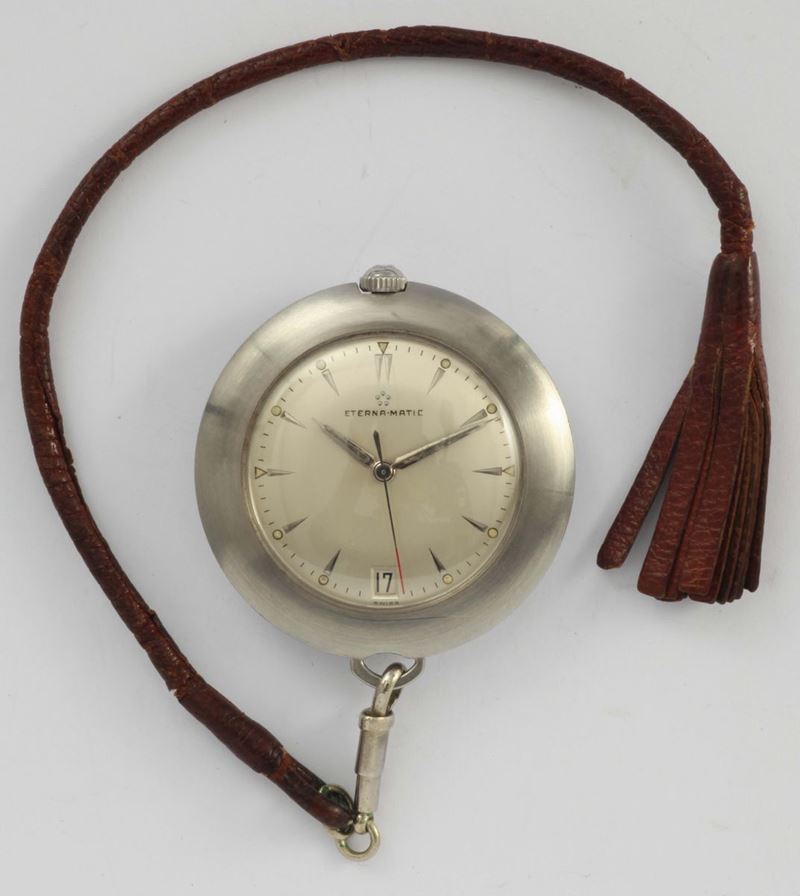 Eterna-Matic, orologio da tasca  - Auction Fine Jewels - I - Cambi Casa d'Aste