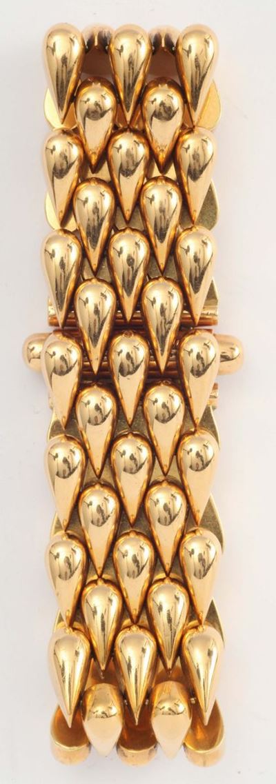 Bracciale a Maglia di Riso, Punzone del Fascio