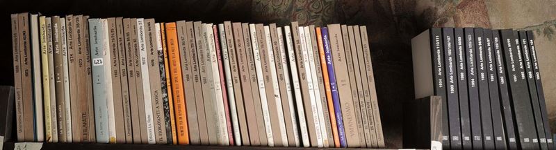 Lotto di 59 volumi sull’arte Lombarda  - Asta La Biblioteca personale di Giorgio Cavaciuti - Cambi Casa d'Aste