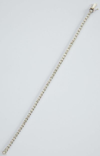 Braccialetto Tipo Tennis con Diamanti per Ct 3,30
