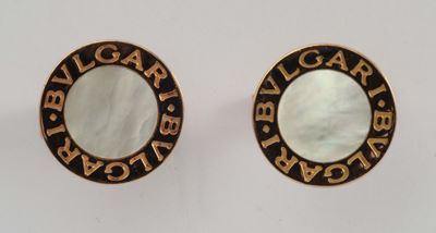 Bulgari, Bottoni da Polso con Madreperla
