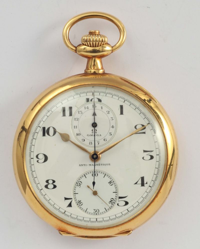 Omega orologio da tasca  - Auction Fine Jewels - I - Cambi Casa d'Aste