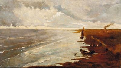Filippo Carcano (1840 - 1914)marina
