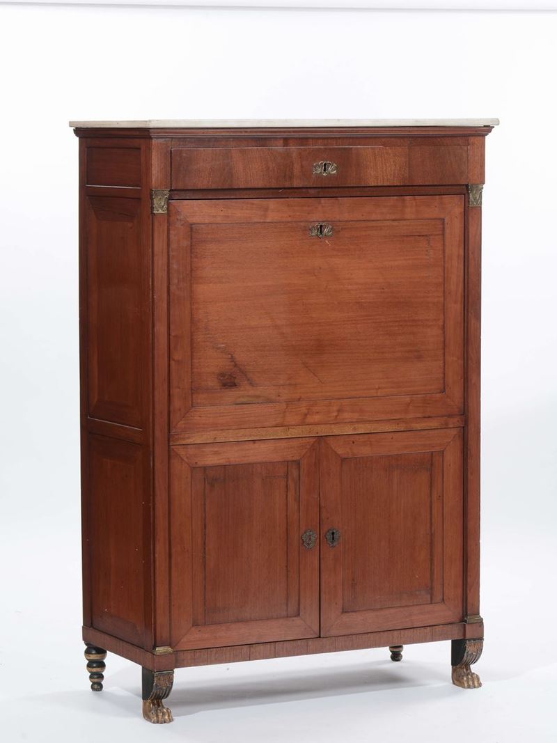 Secretaire in noce  - Auction Fine Arts from refined private house - Cambi Casa d'Aste
