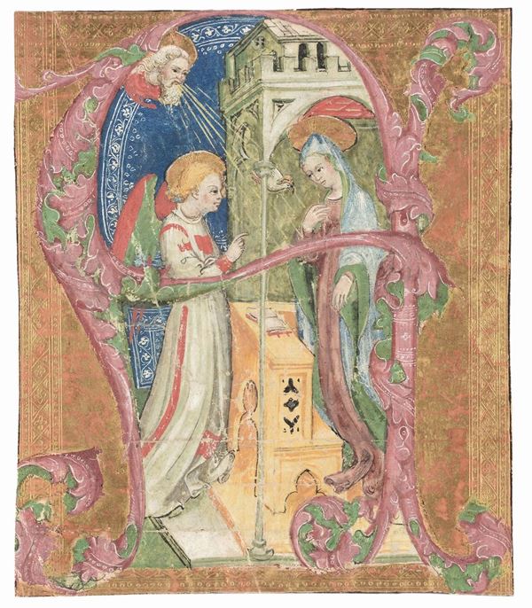 Anonimo del XV secolo Annunciazione della Vergine