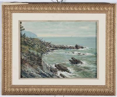 Berto Ferrari (1887-1965)giorno Grigio di Marzo, 1951