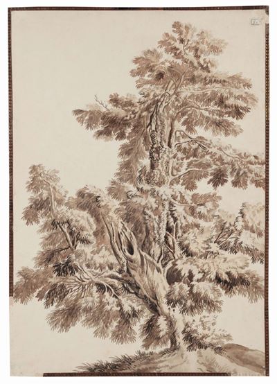 John Constable (east Bergholt 1776 - London 1837), Attribuito Aalbero