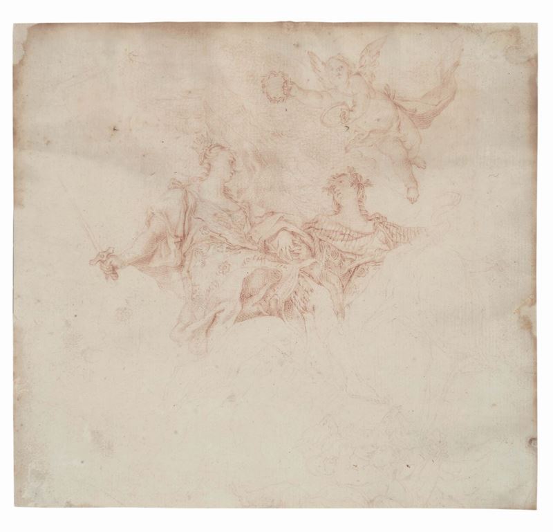 Scuola Veneta del XVIII secolo Figure  - Auction Old Masters Paintings - Cambi Casa d'Aste