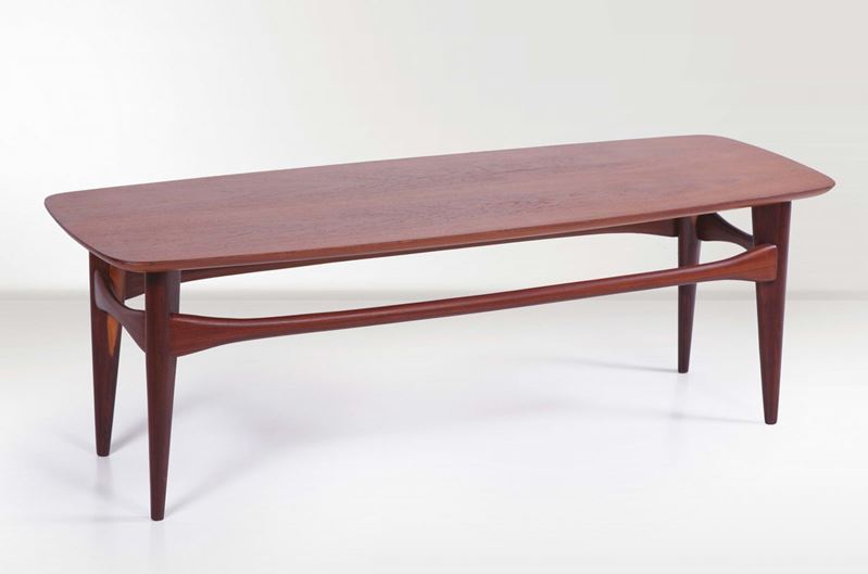 Tavolo basso in legno  - Auction Design - Cambi Casa d'Aste