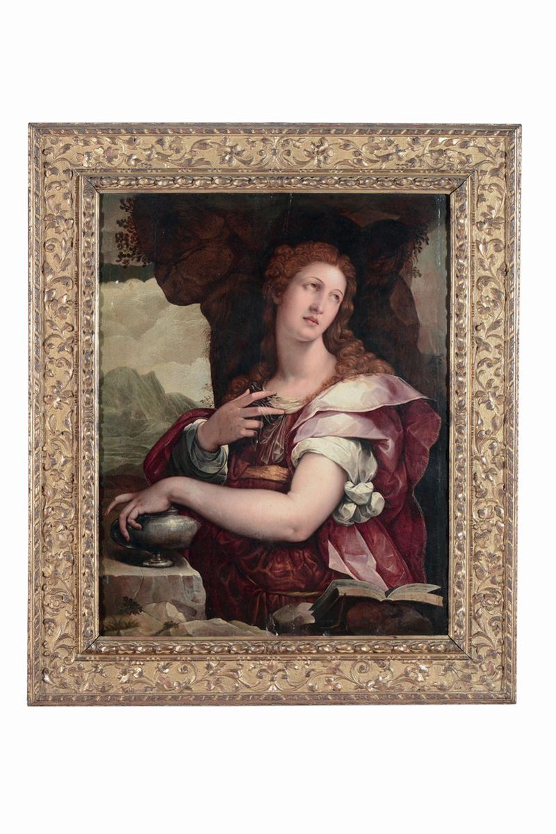 Alessandro Allori (Firenze 1535-1607), attribuito a Maddalena  - Asta Fine Art Selection - II - Cambi Casa d'Aste